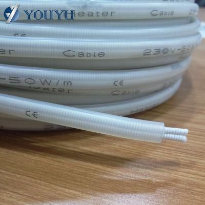 Antifreeze Heating Wire Silicone Rubber Constant Power Heating Cable