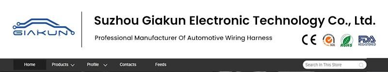 Giakun China Wiring Harness Suppliers Cable Assembly Waterproof Auto Wire Harness Connector Car Engine Automotive Wiring Harness