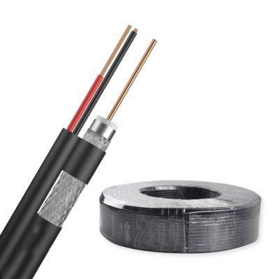 China Superior Manufacture Low Loss Cable 75 Ohm Bulk 2DC Bc CCA Conductor Coaxial Cable RG6