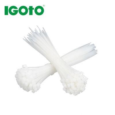 China Supplier Nylon 66 PA 66 Material Plastic Nylon Cable Tie Supplier Cable Clamp Strap Wraps
