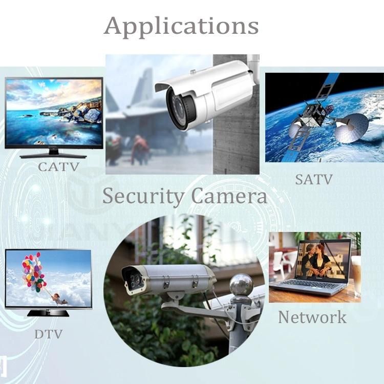 CCTV CATV Coax Cable RG6 Rg6u Rg11 Rg11u Tri Shield with Messenger Coaxial Cable RG6 Rg59 Rg213 Rg11 Dish Cable