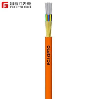 24 Core Indoor GJFJV Optical Fiber Cable/Distribution Cable From Hangzhou Factory