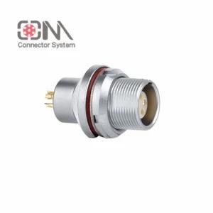 Qm B Series Meg Socket Cable 12V Push Pull RJ45 M12 Connector Banana Plug Socket Terminal Connector