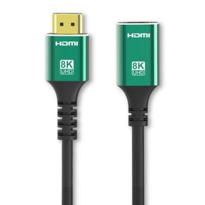 8K HDMI Cable 2.1 HDMI Certified Male to Female Cable 6.6FT Ultra HD 48Gbps High Speed hdmi cable