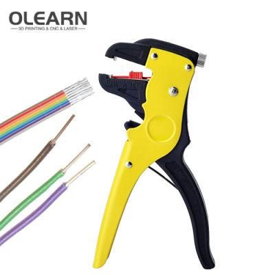 Olearn Self Adjust Automatic Electrical Cable Wire Stripper Cutter Plier Electricians 6-in-1 Wire Strippers Pliers