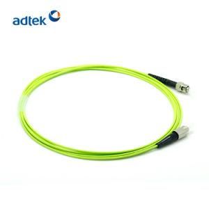 2021 Hot Products 10 Gigabit mm Sc Duplex LSZH Om3 Fiber Optic Patch Cord