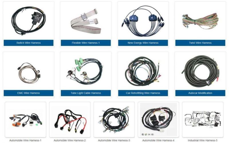 Automotive Control Cable Assembly, Wiring Assembly, Wiring Loom Manufacture in Shenzhen Grandtop