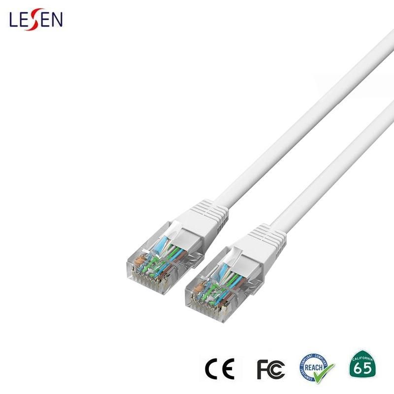 RJ45 Cat5e CAT6 8p8c Flat Ethernet 26AWG Patch Network LAN Cable