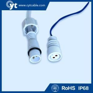2 Pin Waterproof LED Cable with Male and Female Connector