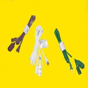 2 Pin American Indoor Extension Cord with UL