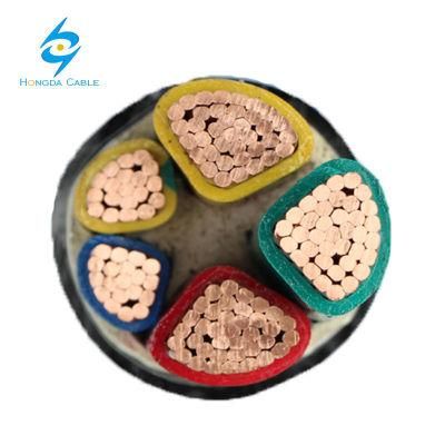 0.6/1kv 3X185sqmm+2X95mm2 Armoured 5 Cores Power Cable IEC60502-1