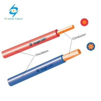 450/750V Single Core Non-Sheathed PVC Insulated Cables Cu/PVC