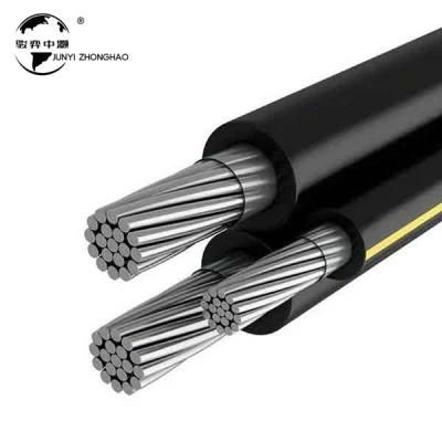 Overhead 0.6/1kv ABC Aerial Bundle Cable PVC/XLPE Insulated Aluminium Conductor Overhead Cable