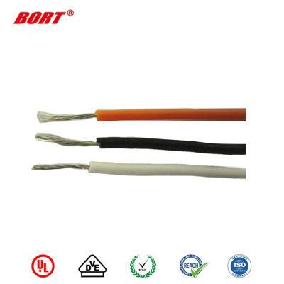 RoHS Reach Compliant Bare Copper Conductor ETFE Insulated Electric Wire Cable UL10126 24 AWG