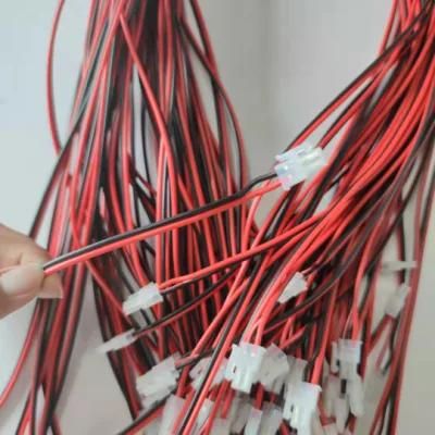 PVC Flexible Doubling Red Black Wire Cable with Terminals