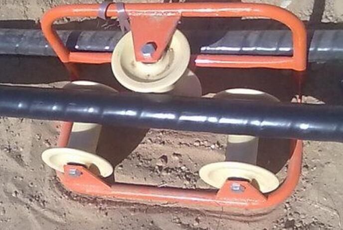 Electrical Power Cable Roller Pulley Stringing Conductor Cable Rollers for Cable