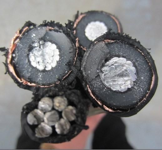 33kv Single Core Copper Aluminum XLPE Awa PVC Underground Cable
