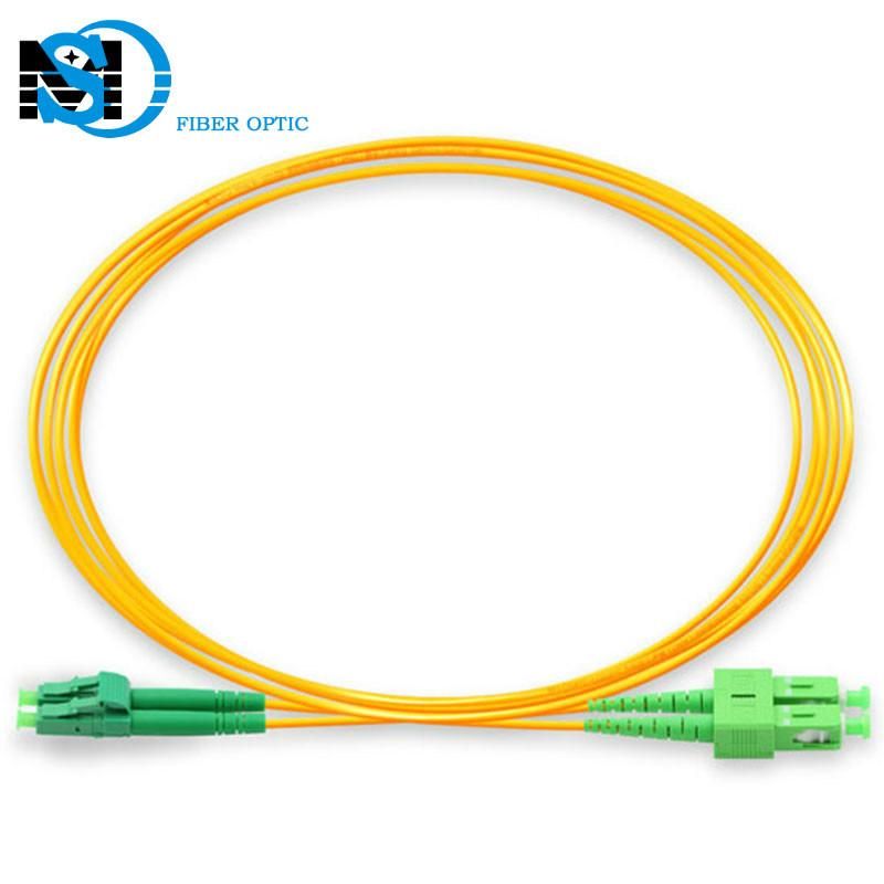 G657A1 LC/APC-LC/APC Duplex Fiber Optic Patch Cord