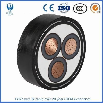 Medium Voltage PVC Insulated Jacket Coaxial Power and Control Cable
