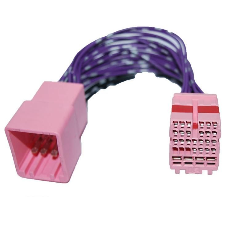 Te 2098067-5 Pink Color Female Connector for Cherolet Car Alarm Cable