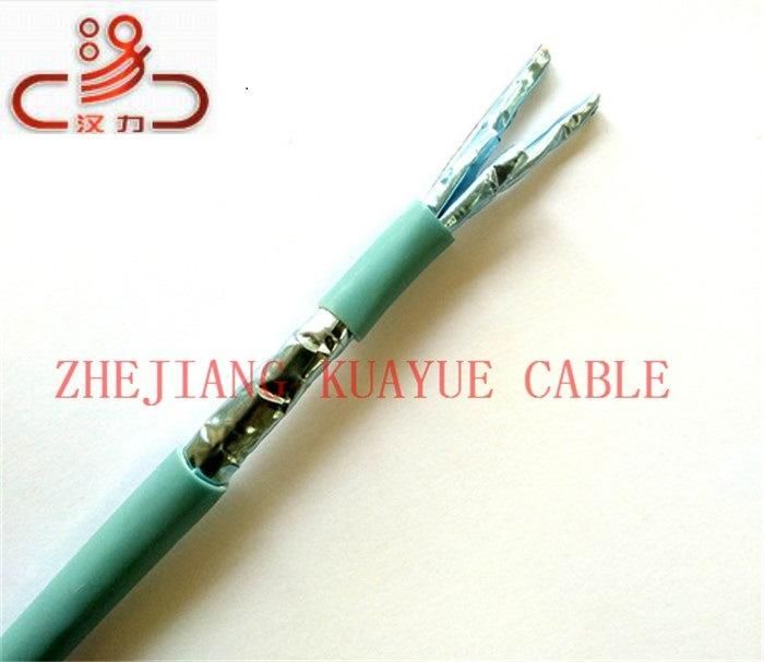 LAN Cable Cat7 Sf/FTP Braid and Foil Over Shielded Twisted Pair/
