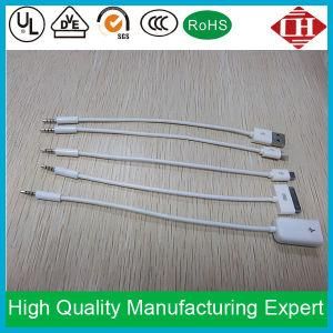 White Color 2.5mm Stereo to Various Connectors Audio Cable