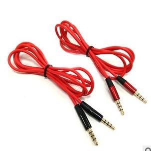 Aux Cable Car Audio Cable 3.5mm 4-Poles Stereo Cable