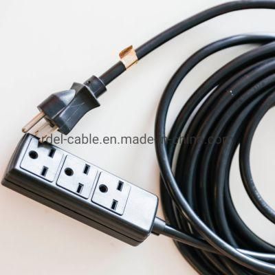ETL 6-15p/6-15r 3 Ways Sockets Sjt 14/3 Power Cables Cords UL