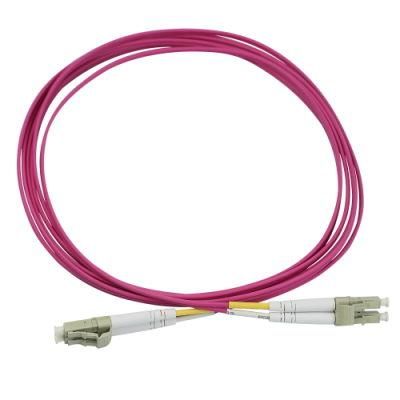 Fiber Optic Om4 Duplex Patch Cord
