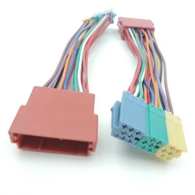 Professional Cables Assembly Supplier High Quality OEM ODM Custom Cable Custom Wire Harness 20 Pin with Colorful Wire Connector