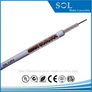 50ohm SPE Copper Braiding RF Coaxial Cable (RG58)