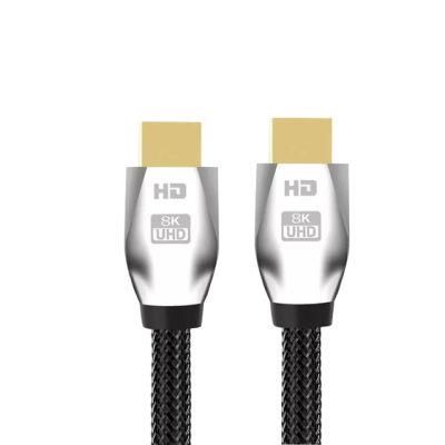 Exquisite Workmanship Certificate 8K Male To Male HDMI Cable Types Thin 2.1