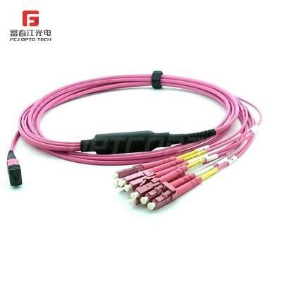 MTP/MPO-LC Jumper for Fiber Optic Connectorized Components