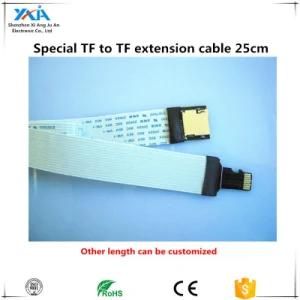 Xaja 2019 48cm Car GPS Mobile TF to Micro SD Card Flex Extension Extender Adapter Reader Cable