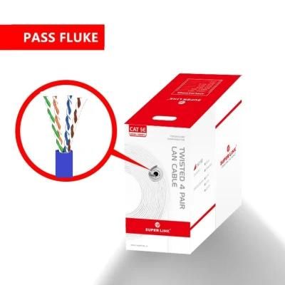 Cat5e Network Cable Cat 5 Twisted Pair Cable 24 AWG CCA Copper Cable