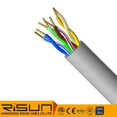 4 Pair Copper Conductor Factory Directly Internet Cat5e LAN Cable