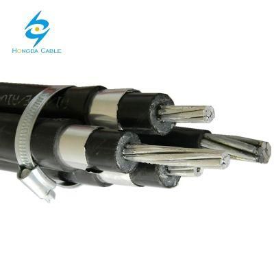 11kv Transmission Overhead Drop Line Aluminum Shield XLPE ABC Cable 180mm