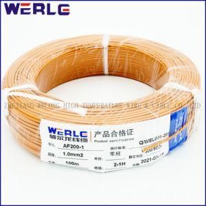 Af200-1 High Temperature Resistance and High Quality Tinned Copper Teflon Wire
