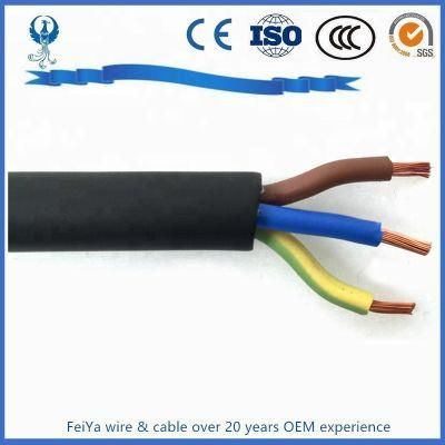 500V 750V Flexible Rubber Insulated and PVC Sheathed Mining Cable Fire Resistance