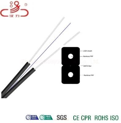Indoor FTTH Drop Wire Fiber Optic Cable