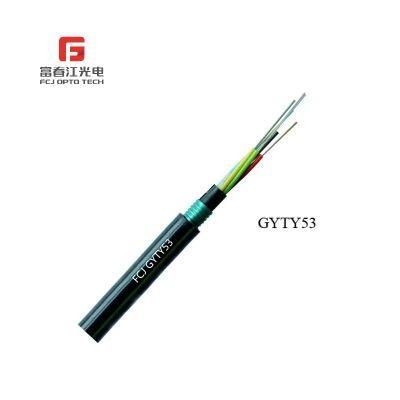 Fcj Opto Tech 29 Years Manufacturing GYTY53 Armor Stranded Loose Tube Fiber Optic Cable