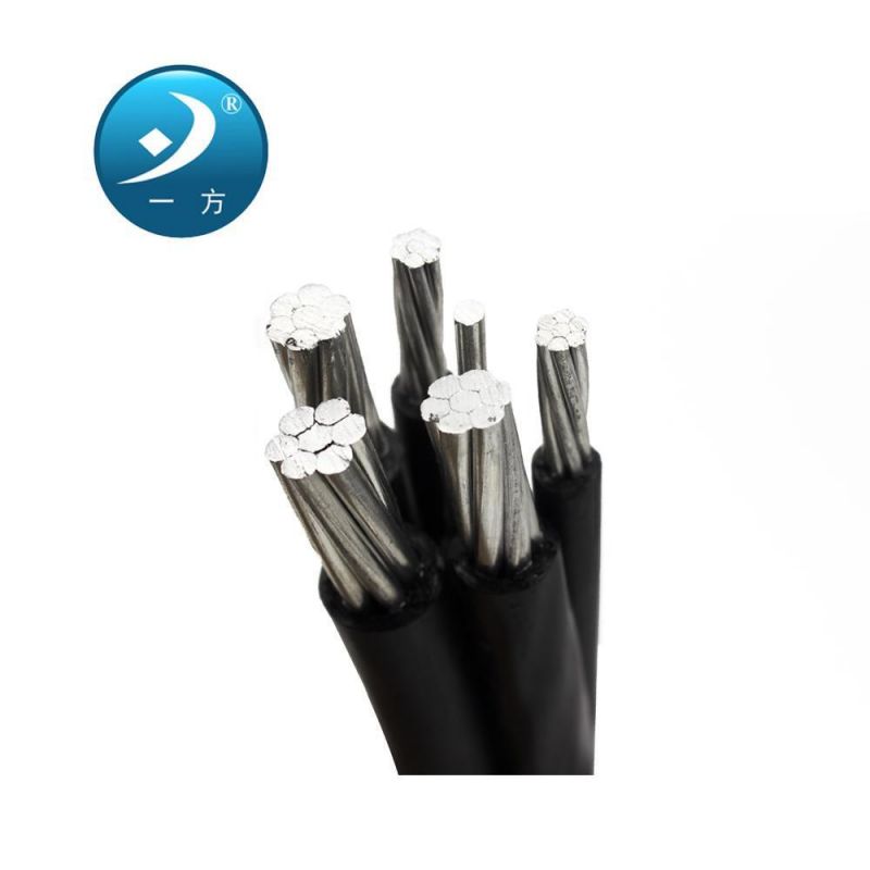 11kv Aluminum ABC Service Drop Overhead Electrical Cable PVC XLPE Insulated Duple/Triplex/Quadruplex Cable Manufacturer