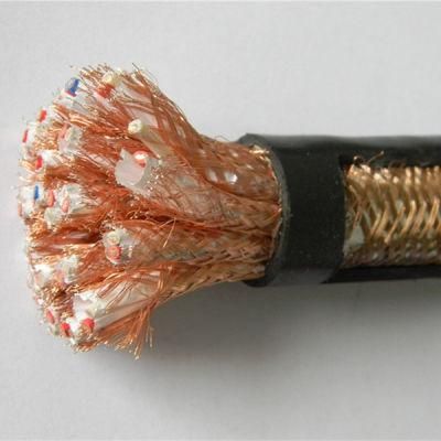 Copper Wire Braiding Shielded 12 Core 1.5mm2 Control Cable with XLPE Insulation