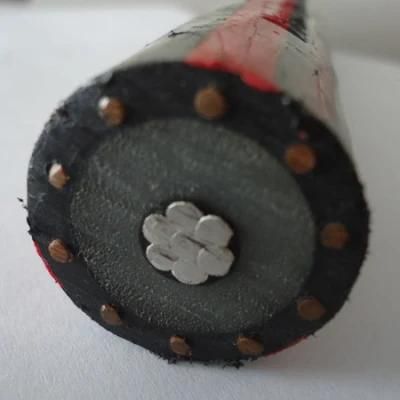 15kv Mv Primary Ud Cable Medium Voltage Aluminum Conductor 100% Urd 1/2 Neutral 2/0AWG Power Cable