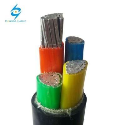 95 Sq mm 70 Sq mm 4 Core Aluminium Cable Axmk XLPE PVC Sheathed 0, 6/1 Kv