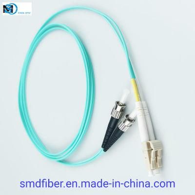 2.0mm Duplex Multi Mode 50/125um Om3 Om4 Fiber Connector Cable Patch Cord for Fiber Optic Equipment