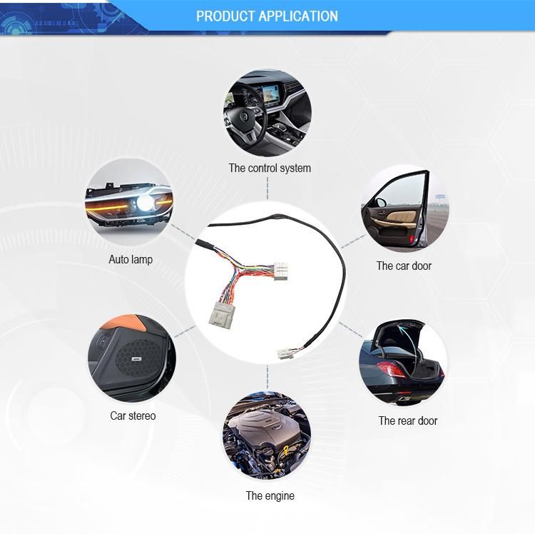 Manufacture Car Light Wire Harness Custom Automotive Foglight Wiring Harness