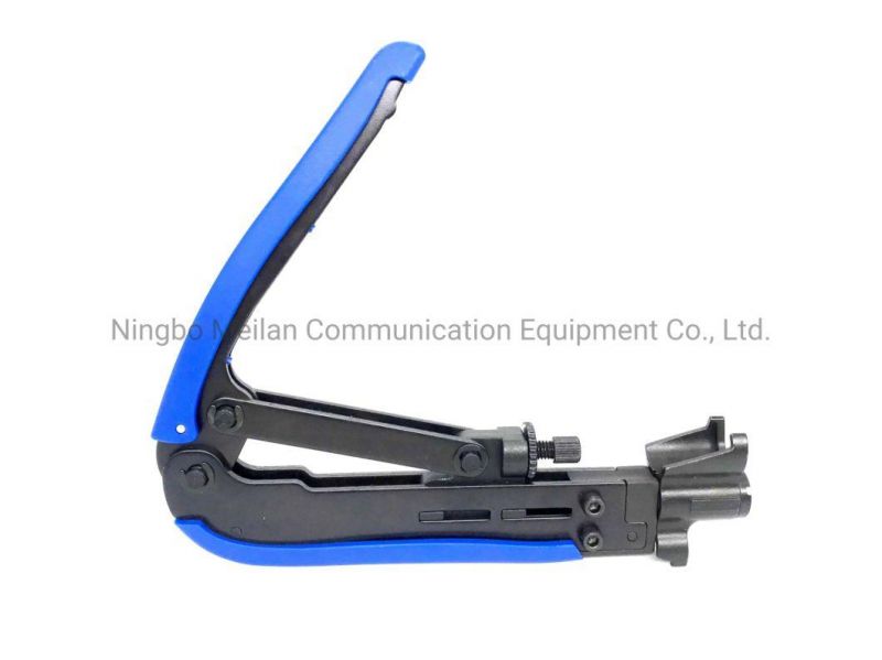 6/15.1/21.3mm 30.5 36.0 mm Rg59 Rg11 Punch Down Coaxial Cable Crimping Tool