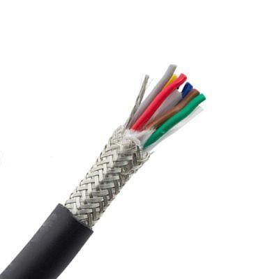 UL2405 Solid Copper Conductor PVC Insulation Twisted Shielded Cable Electrical Wire
