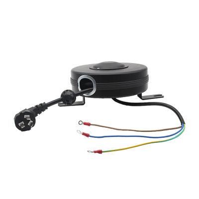 18 AWG 3G Us Plug Power Cables Spring Loaded Automatic Retractable Extension Cord Reel